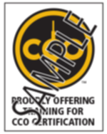 CCO Training Provider logo-Black+PMS124_150x_wmbl